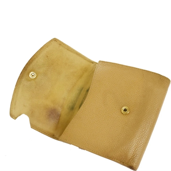 CHANEL COMPACT WALLET w/COA. GUC Preloved - Picture 7 of 15